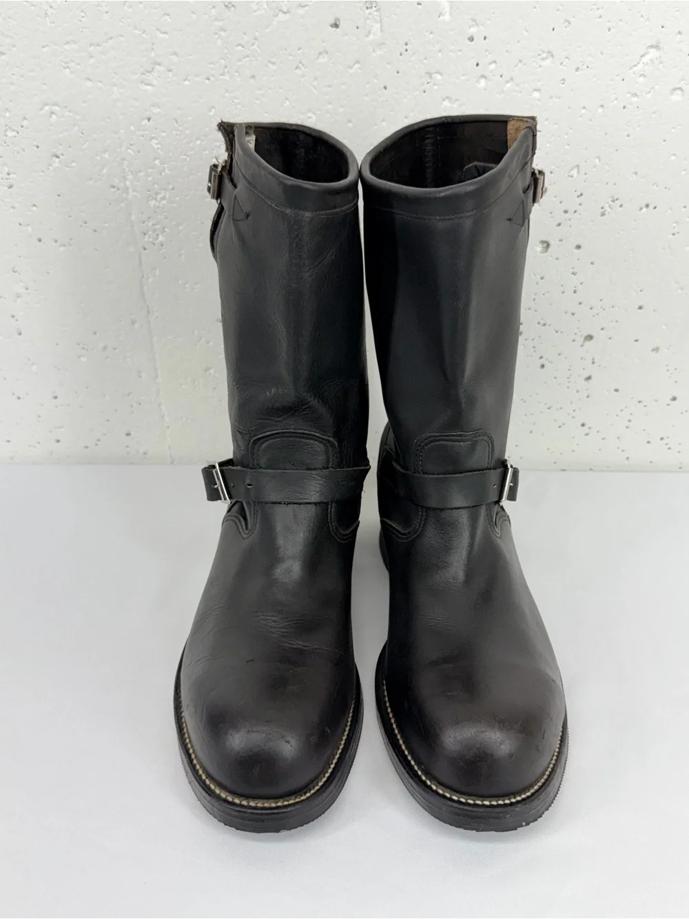 Vintage CHIPPEWA Men's Size 13 E Engineer Motorcycle Steel Toe Boots #27863